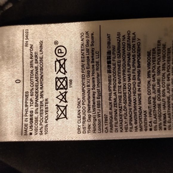 Banana Republic Sheath Dress With Overlay Top - Picture 6 of 6